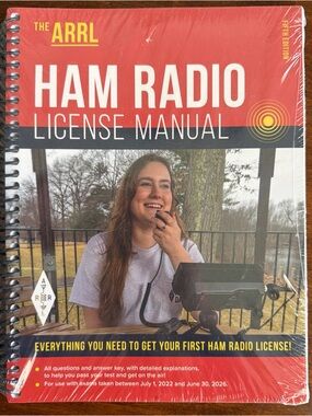 ARRL Ham Radio License Manual 5th Editiion  Complete Study Guide New Sealed